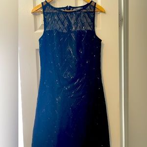 Black Sequins Cocktail Dress